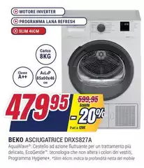 Beko - Asciugatrice DRXS827A