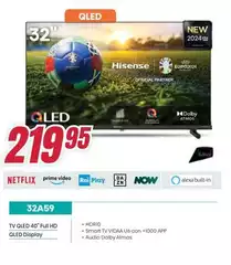 Hisense - 32A59 Tv Qled 40" Full HD 