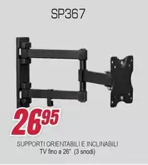 Munari - SP367 Supporti Orientabili E Inclinabili TV Fino A 26"