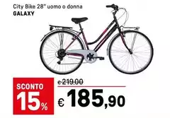 City Bike 28" Uomo O Donna