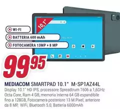 Mediacom - Smartpad 10.1" M-SP1AZ44L