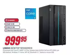 Lenovo - Desktop 90VH009DIX