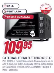 G3 Ferrari - Forno Elettrico G10147