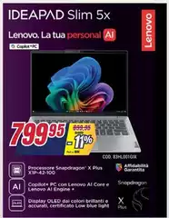 Lenovo - Ideapad Slim 5x Cod. 83HL001GIX