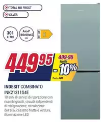 Indesit - Combinato INK21311S4E 