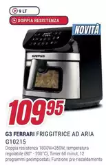G3 Ferrari - Friggitrice Ad Aria G10215