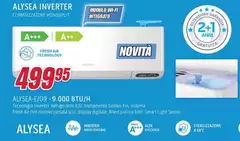 Olimpia Splendid - Alysea Inverter Climatizzatore Monosplit ALYSEA-E/09 9.000 BTU/H