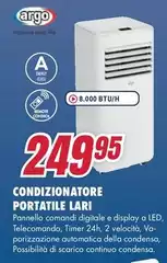 Argo - Condizionatore Portatile LARI 