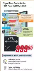 Samsung - Frigorifero Combinato First 75 Al RB50DG601EB1