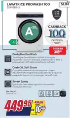 Candy - Lavatrice Prowash 700 BS49SB8-S 