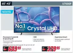 Samsung - 43" U7000F