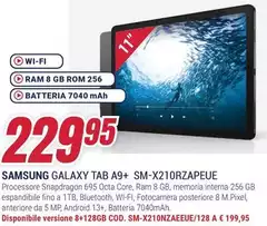 Samsung - Galaxy Tab A9+ SM-X210RZAPEUE