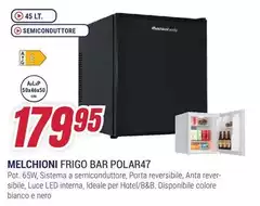 Melchioni - Frigo Bar POLAR47 