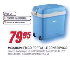 Melchioni - Frigo Portatile CONSERVO30 