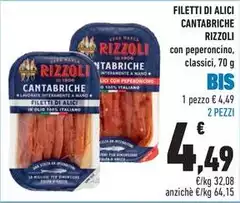 Rizzoli - Filetti Di Alici Cantabriche