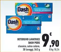 Dash - Detersivo Lavatrice Pods