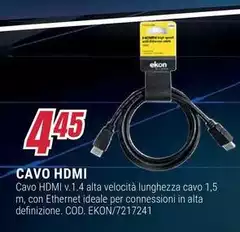 Ekon - Cavo Hdmi 