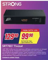 Strong - SRT 7807 Cavo Full HD Nero
