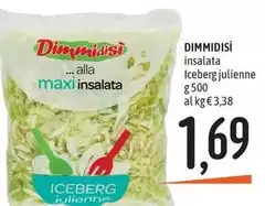 Dimmidisì - Insalata Iceberg Julienne
