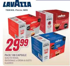 Lavazza - Pack 108 Capsule
