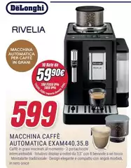 De Longhi - Rivelia EXAM440.35.B Macchina Da Caffè Automatica Black