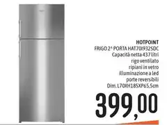 Hotpoint - Frigo 2 porta HAT701932SDC