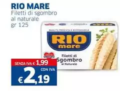 Rio Mare - Filetti Di Sgombro Al Naturale