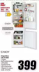 Candy - Frigorifero CBL8518EB
