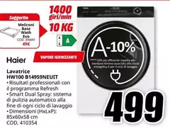 Haier - Lavatrice HV100 B14959NEUT