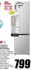 LG - Frigorifero Combinato SBV7290MB