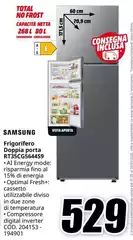 Samsung - Frigorifero Doppia Porta RT35CG5644S9