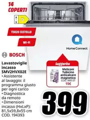 Bosch - Lavastoviglie Incasso SMV2HVX02E