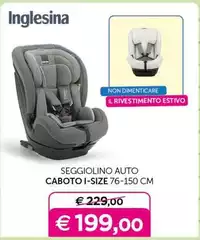 Inglesina - Seggiolino Auto Caboto I-Size 