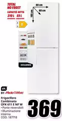 Total - Frigorifero Combinato ONO 610 NFW