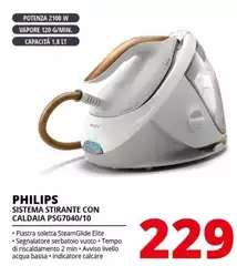 Philips - 7000 Series PerfectCare PSG7040/10 Ferro Da Stiro Caldaia 2100W, 1.8 L