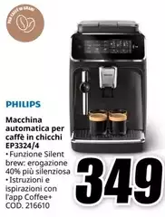 Philips - Macchina Automatica Per Caffè In Chicchi EP3324/4