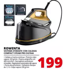 Rowenta - Compact Steam Pro Dg7644