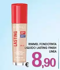 Rimmel - Fondotinta Liquido Lasting Finish Linea