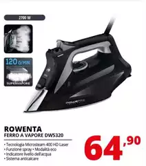 Rowenta - Ferro A Vapore DW5320 