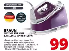 Braun - Sistema Stirante Carestyle 1 Pro IS1514VI 
