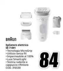 Braun - Epilatore Elettrico SE7041