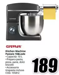 Kitchen Machine Pastaio 10&Lode
