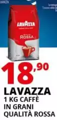 Lavazza - 1 Kg Caffè In Grani Qualità Rossa