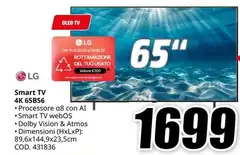 LG - Smart Tv 4k 65b56