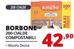 Caffe Borbone - 200 Cialde Compostabili