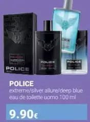 Police - Extreme/silver Allure/deep Blue Eau De Toilette Uomo