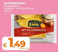 Rana - Sfogliagrezza Lasagne Fresche All'Uovo