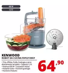 Kenwood - Robot Da Cucina FDP22130GY 