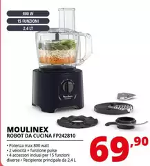 Moulinex - Robot Da Cucina FP242810 