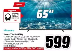 Hisense - Smart TV 4K 65E7Q